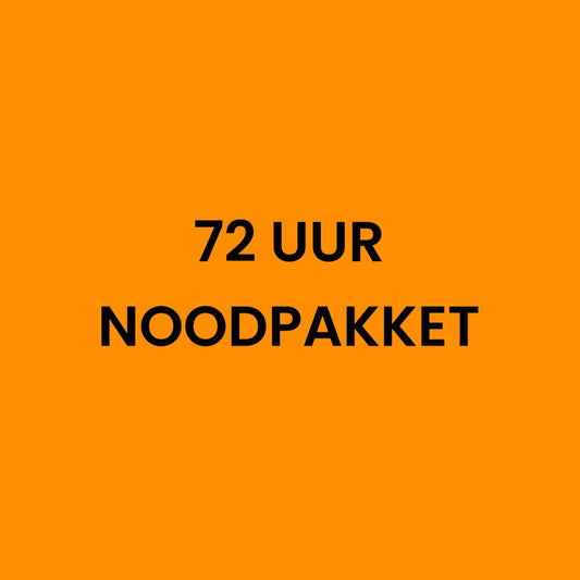 72 uur - Noodpakket