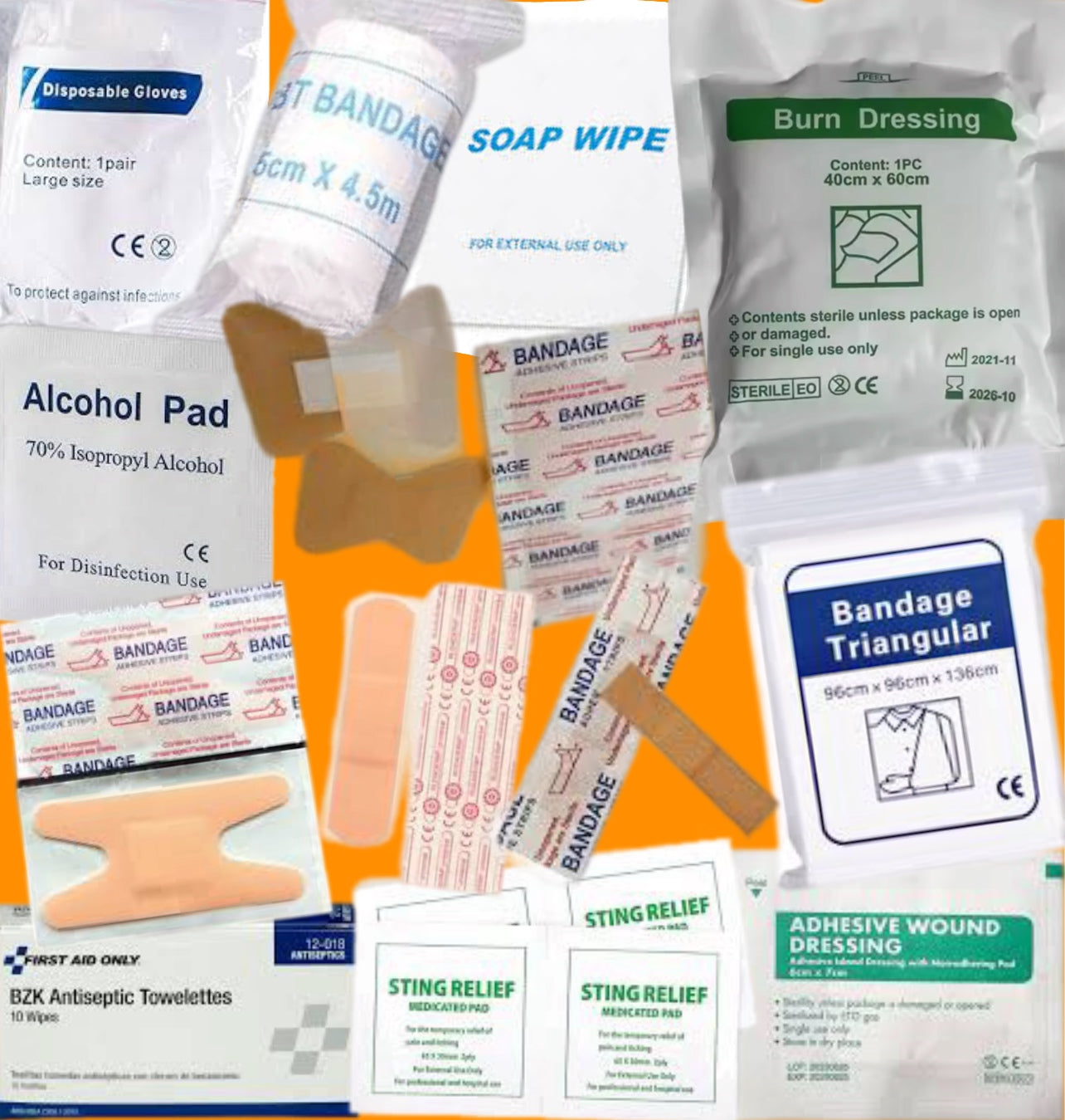 Compact EHBO-Kit – Dit wil je in je noodpakket